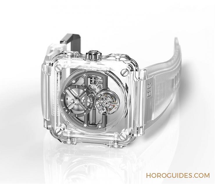 BELL & ROSS - 披上藍寶石水晶外衣,蓋不住柏萊士的玻璃芯