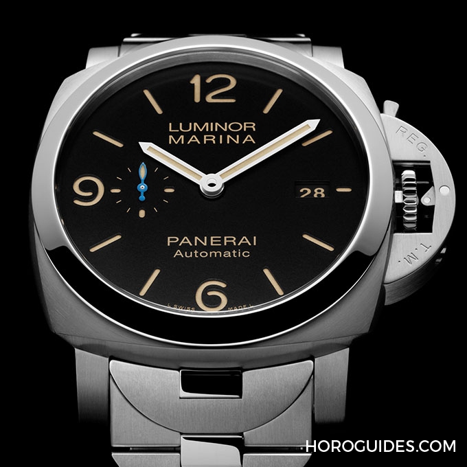 PANERAI - LUMINOR MARINA - Luminor Marina新款尺寸雙出動,沒想到沛納海鍊帶最搶戲
