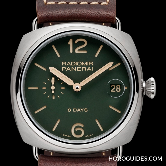 PANERAI - RADIOMIR - PAM00735 - 限量!限定!那有限時嗎?2017主打色沛納海Radiomir綠面出馬!