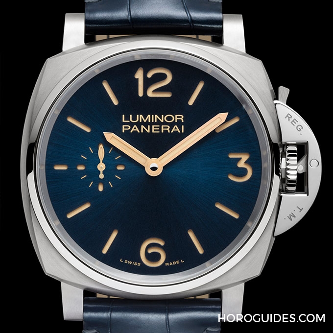 PANERAI - LUMINOR DUE - PAM00729 - 沛納海再修身,Luminor Due藍面正火紅
