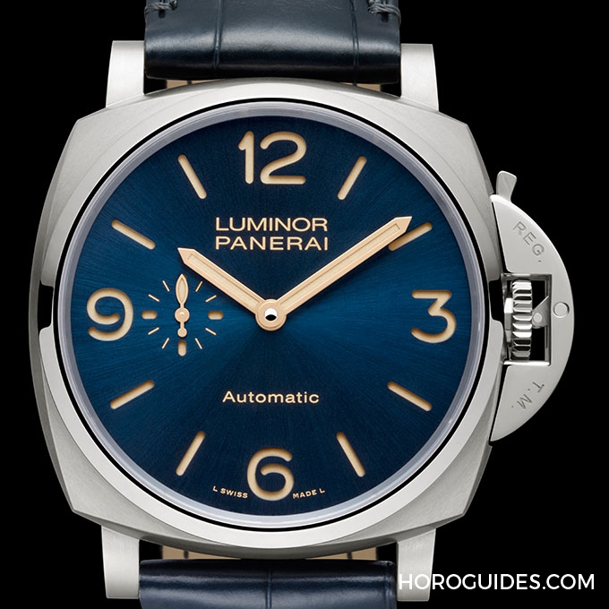 PANERAI - LUMINOR DUE - PAM00729 - 沛納海再修身,Luminor Due藍面正火紅