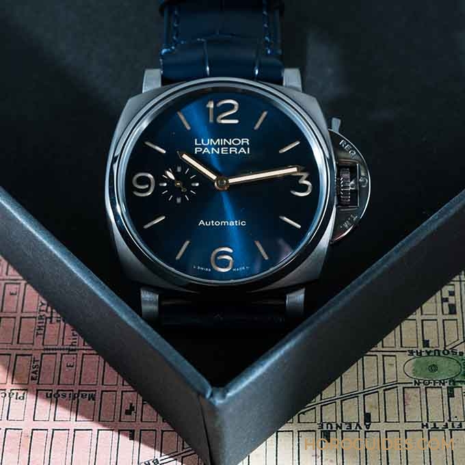 OFFICINE PANERAI - 藍面顏值高,沛納海大瘦身Luminor Due-PAM00729