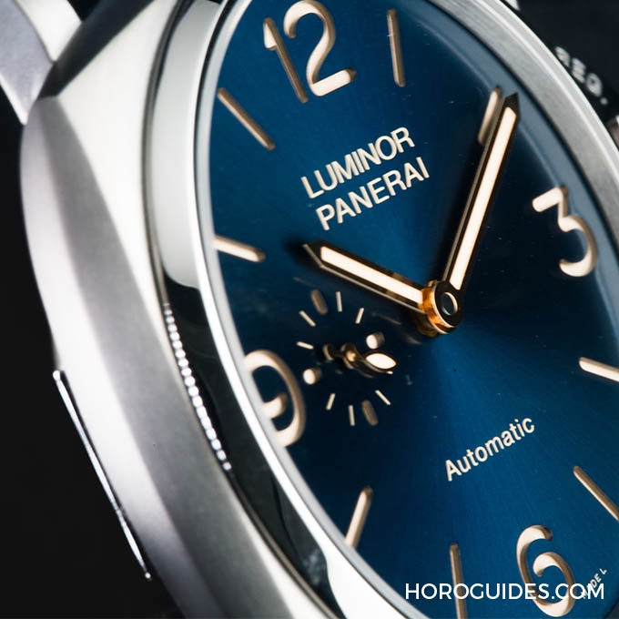OFFICINE PANERAI - 藍面顏值高,沛納海大瘦身Luminor Due-PAM00729