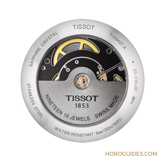 TISSOT - 天梭發表新機芯Swissmatic,最親民的瑞士機械錶