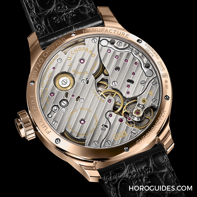 CHOPARD - 搭載藍寶石水晶音簧,蕭邦首款自製三問時計L.U.C Full Strike