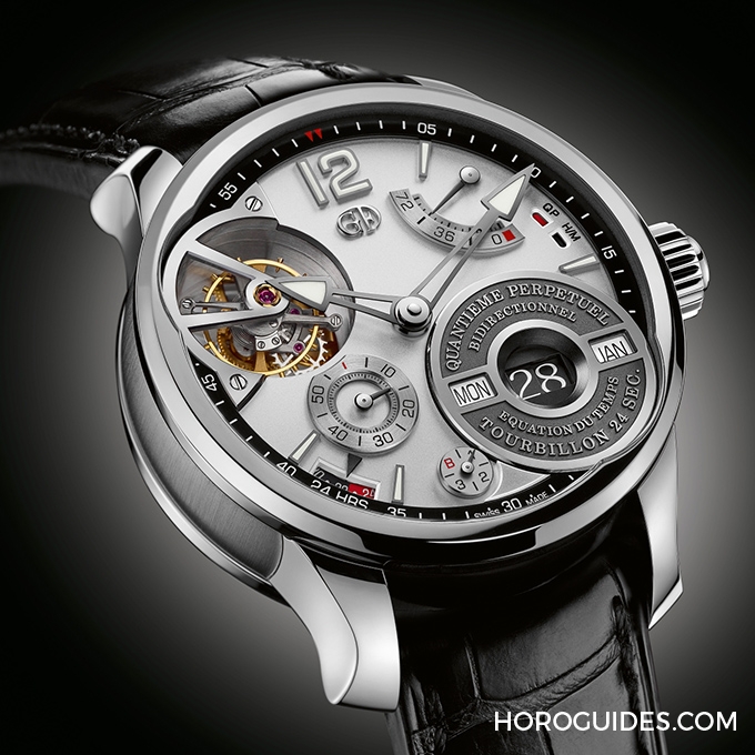 GREUBEL FORSEY - 萬年曆備受肯定,GREUBEL FORSEY贏得2017GPHG最佳日曆腕錶