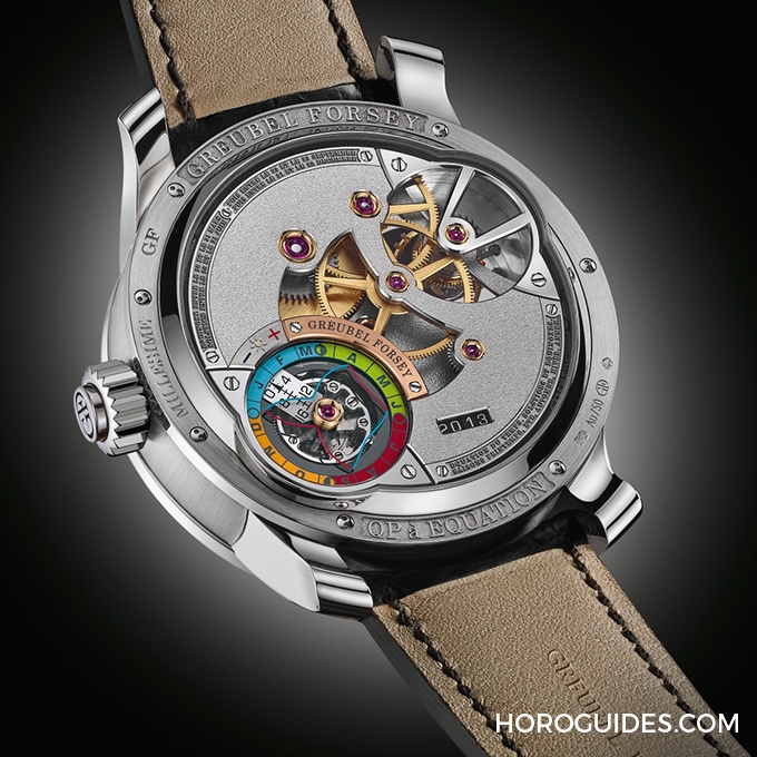 GREUBEL FORSEY - 萬年曆備受肯定,GREUBEL FORSEY贏得2017GPHG最佳日曆腕錶