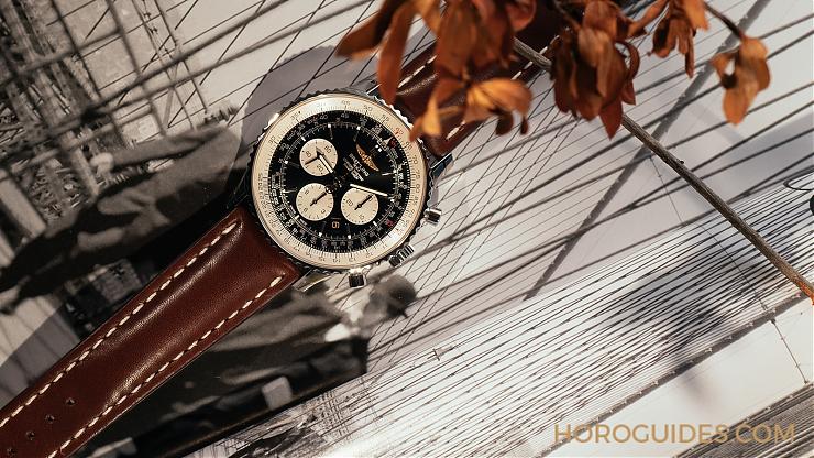 BREITLING - NAVITIMER - AB031021/Q615/756P/A20BA.1 - 飛行本命,跟著機長去旅行:BREITLING DC-3 WORLD TOUR紀念時計