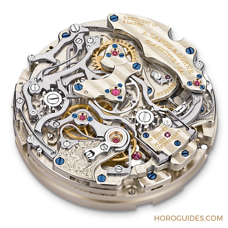 A. LANGE & SÖHNE - 最美的追針萬年曆腕錶,非朗格莫屬