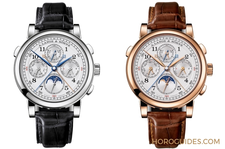 A. LANGE & SÖHNE - 最美的追針萬年曆腕錶,非朗格莫屬