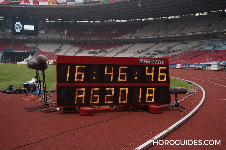 TISSOT - SPECIAL COLLECTIONS - T116.617.11.057.02 - 決勝萬分之一秒,現場直擊雅加達亞運天梭表計時系統