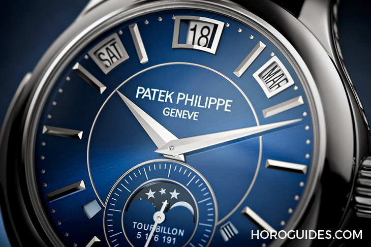 PATEK PHILIPPE - 錶王三大複雜功能齊聚一錶,Ref. 5207面世十周年推出白金殼藍面
