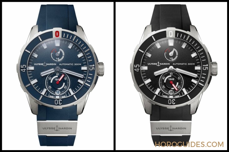 ULYSSE NARDIN - DIVER - 1183-170LE-3/90-GW - 千米錘頭鯊不夠看,雅典錶大白鯊天文台潛水系列限量腕錶更霸氣