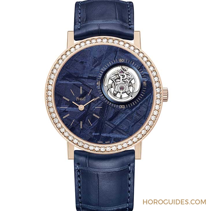 PIAGET - ALTIPLANO - G0A44053 - Pre-SIHH 2019 伯爵Altiplano陀飛輪探索外太空-藍色隕石錶盤