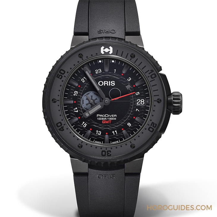 ORIS - AQUIS - 01 743 7734 4184-Set MB - 星戰迷注意!ORIS與《星際大戰》聯名推出黑武士與風暴兵腕錶,大中華區唯一限定