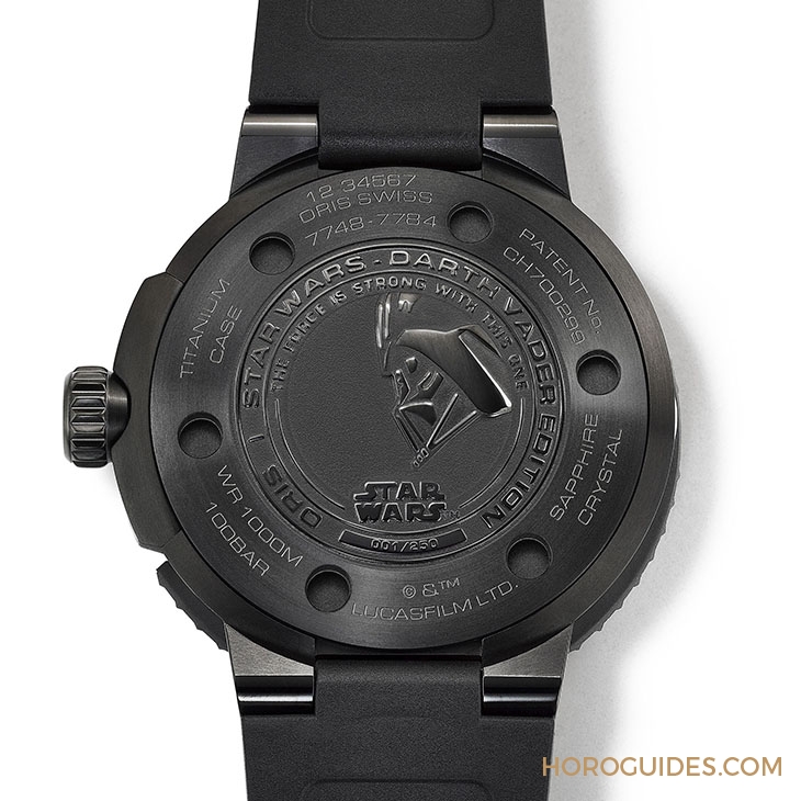 ORIS - AQUIS - 01 743 7734 4184-Set MB - 星戰迷注意!ORIS與《星際大戰》聯名推出黑武士與風暴兵腕錶,大中華區唯一限定