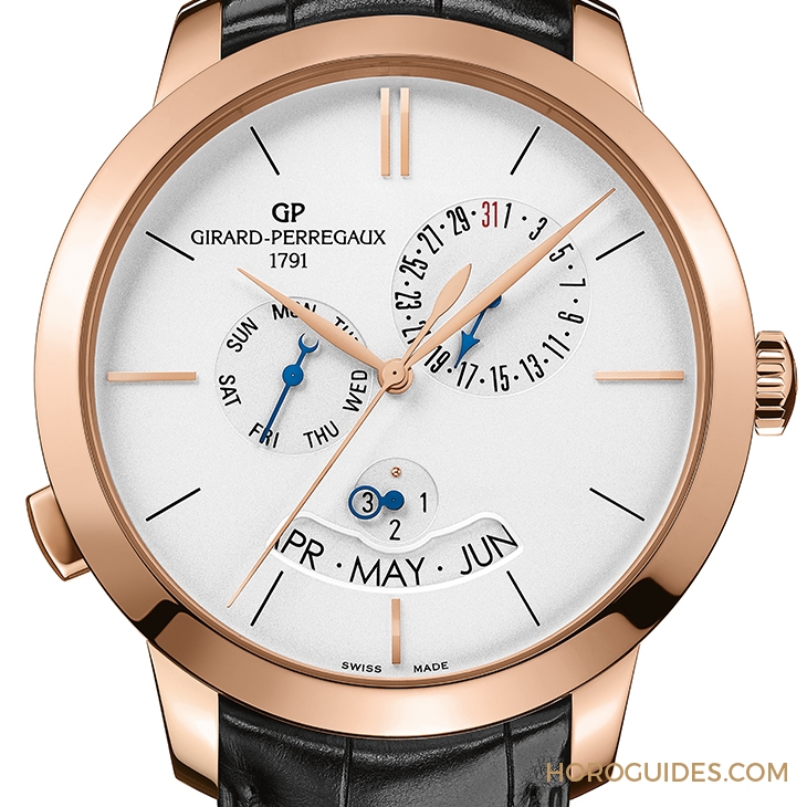GIRARD-PERREGAUX - LAUREATO - 81035-11-431-11A - Pre-SIHH 2019 芝柏表Laureato系列新成員-微笑萬年曆