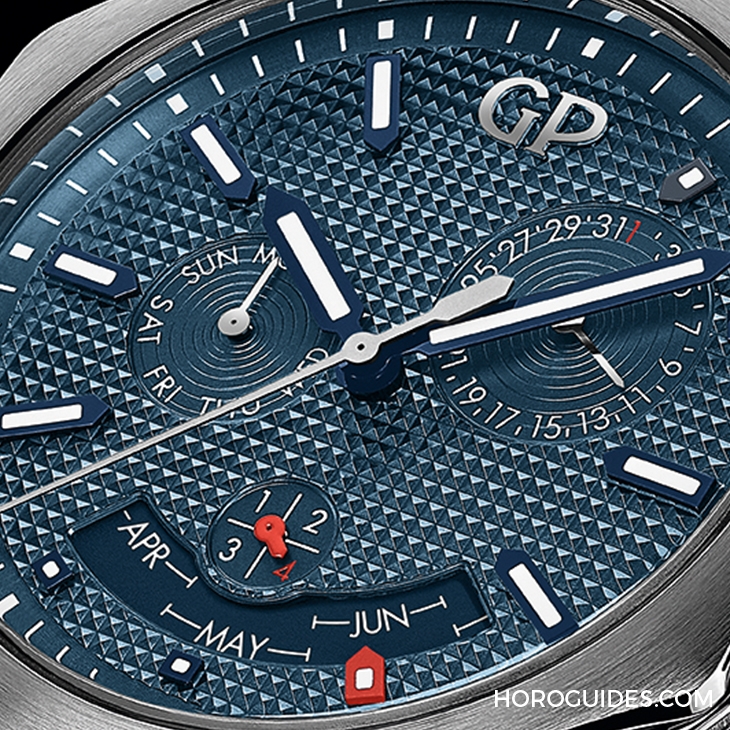 GIRARD-PERREGAUX - LAUREATO - 81035-11-431-11A - Pre-SIHH 2019 芝柏表Laureato系列新成員-微笑萬年曆