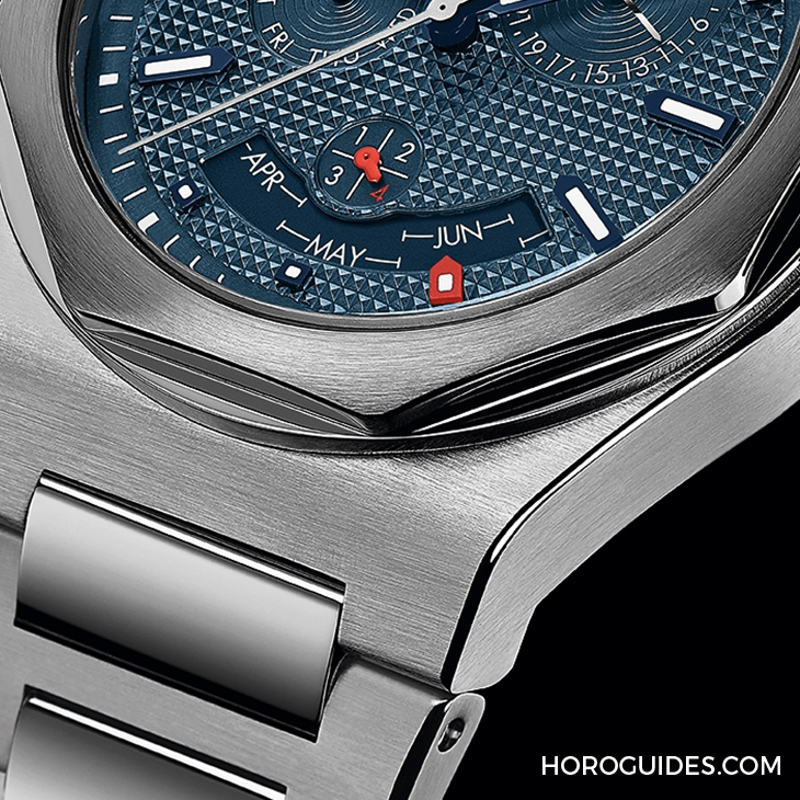 GIRARD-PERREGAUX - LAUREATO - 81035-11-431-11A - Pre-SIHH 2019 芝柏表Laureato系列新成員-微笑萬年曆