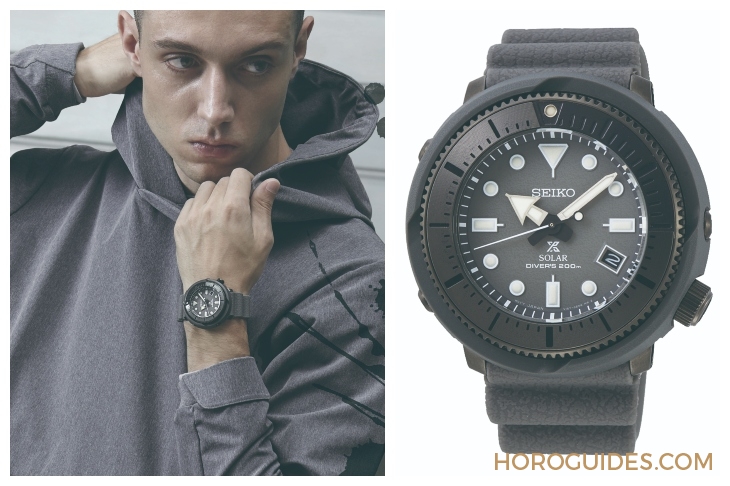SEIKO - PROSPEX - SNE533P1 - SEIKO Prospex全新系列Street Series,以灰、藍、綠三色颳起潛水街頭風