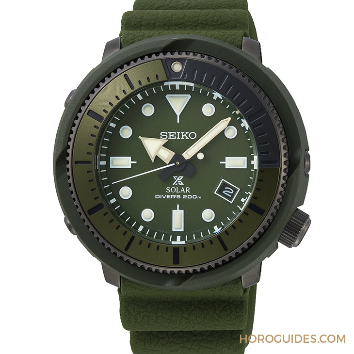 SEIKO - PROSPEX - SNE533P1 - SEIKO Prospex全新系列Street Series,以灰、藍、綠三色颳起潛水街頭風
