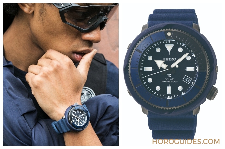 SEIKO - PROSPEX - SNE533P1 - SEIKO Prospex全新系列Street Series,以灰、藍、綠三色颳起潛水街頭風