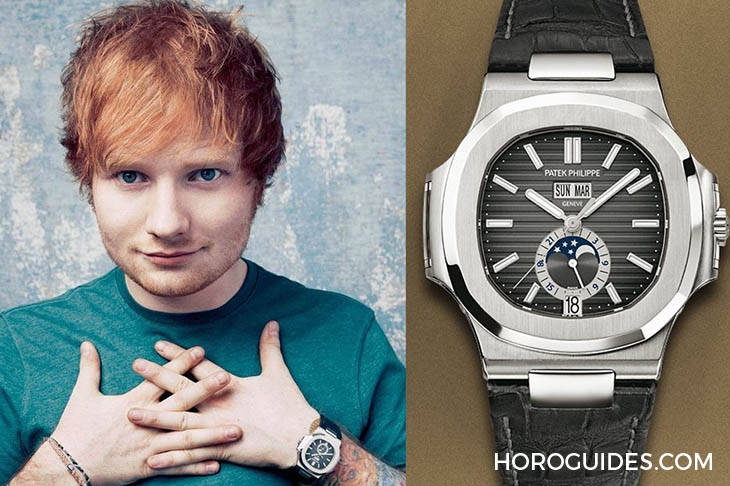 PATEK PHILIPPE - NAUTILUS - 5711/1300A-001 - [名人錶盒] 最愛錶的小鮮肉Ed Sheeran，還有什麼頂級錶沒SHOW？