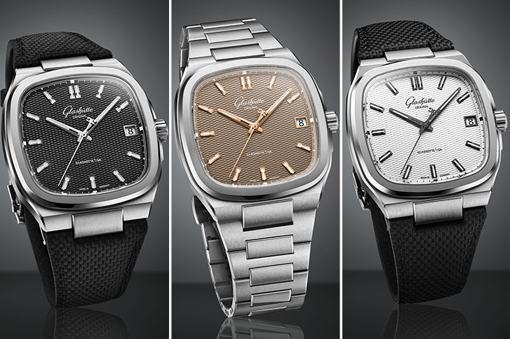 GLASHÜTTE ORIGINAL - 格拉蘇蒂原創重塑七零年代方錶：39毫米新尺寸全面升級Calibre 36