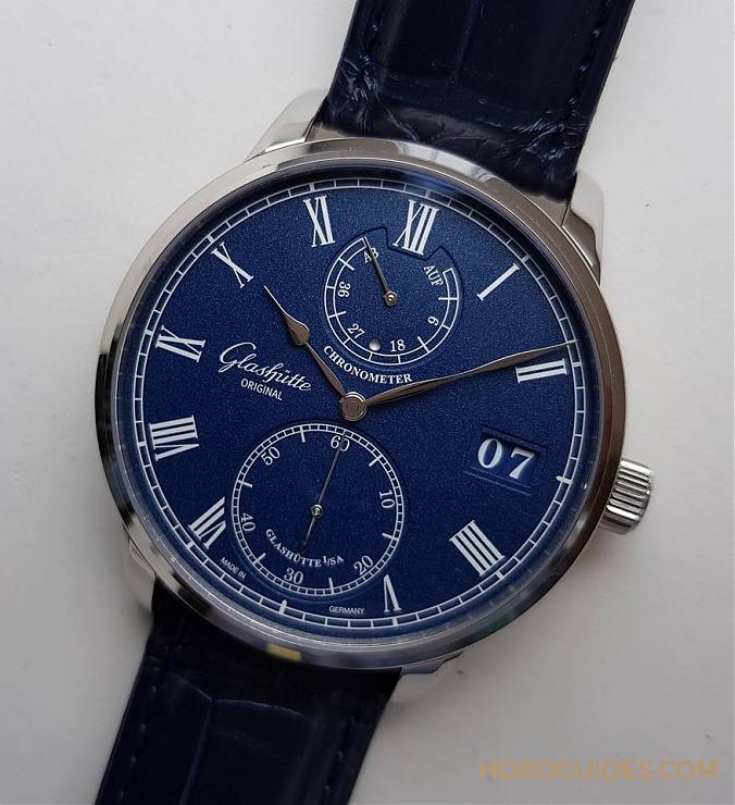 GLASHÜTTE ORIGINAL - Glashutte Original分秒雙歸位天文台腕錶
