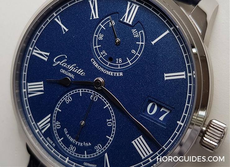 GLASHÜTTE ORIGINAL - Glashutte Original分秒雙歸位天文台腕錶