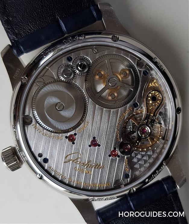 GLASHÜTTE ORIGINAL - Glashutte Original分秒雙歸位天文台腕錶