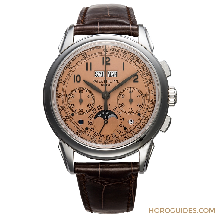 PATEK PHILIPPE - GRAND COMPLICATIONS - 5270P-001 - 錶王首款鉑金Ref.5270出「色」呈獻:Salmon Dial現身