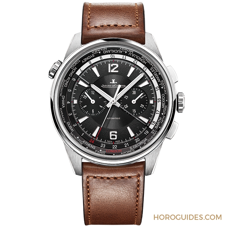 JAEGER-LECOULTRE - Polaris性能之最:JAEGER-LECOULTRE Polaris Chronograph WT世界時間計時碼錶