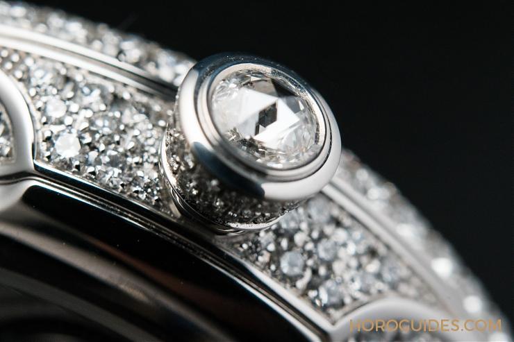 H. MOSER & CIE - 鑲鑽也能鑲出漸層效果?H.MOSER藍寶石鑽錶