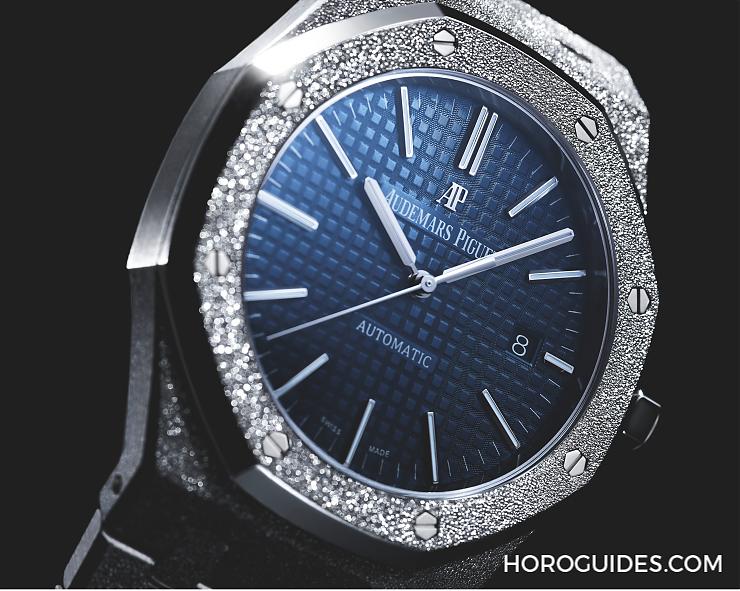 AUDEMARS PIGUET - AP 終於發表皇家橡樹霜金款男錶