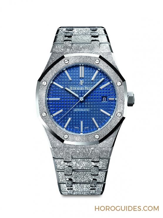 AUDEMARS PIGUET - AP 終於發表皇家橡樹霜金款男錶