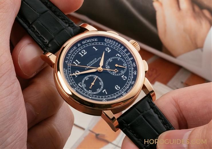 A. LANGE & SÖHNE - 一等一的拋磨倒角處理,讓藏家折服的朗格計時之作