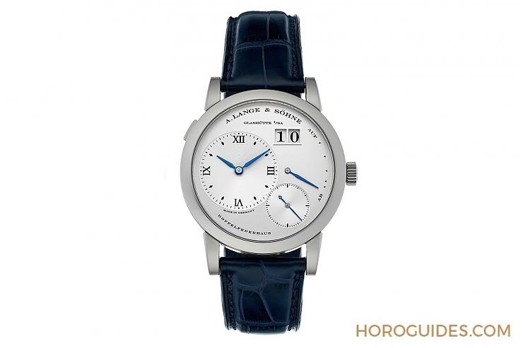 A. LANGE & SÖHNE - LANGE 1 - 191.066 - [SIHH 2019] 銀藍配色細節取勝，朗格經典LANGE 1 25週年限量版現身
