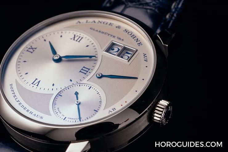 A. LANGE & SÖHNE - LANGE 1 - 191.066 - [SIHH 2019] 銀藍配色細節取勝，朗格經典LANGE 1 25週年限量版現身