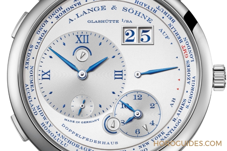 A. LANGE & SÖHNE - LANGE 1 - 116.066 - 朗格25週年第五發 專為旅人而設:LANGE 1 TIME ZONE
