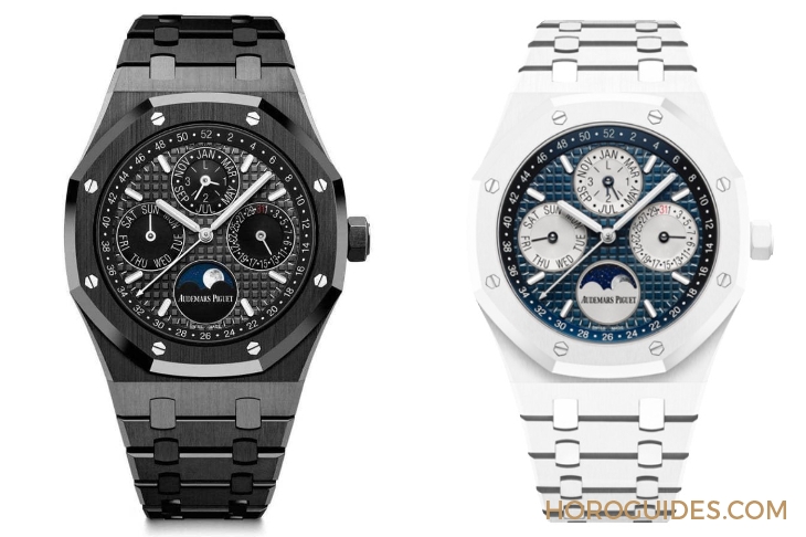 AUDEMARS PIGUET - ROYAL OAK - 26579CB.OO.1225CB.01 - 藏家的期待 :AP 白色陶瓷皇家橡樹萬年曆腕錶