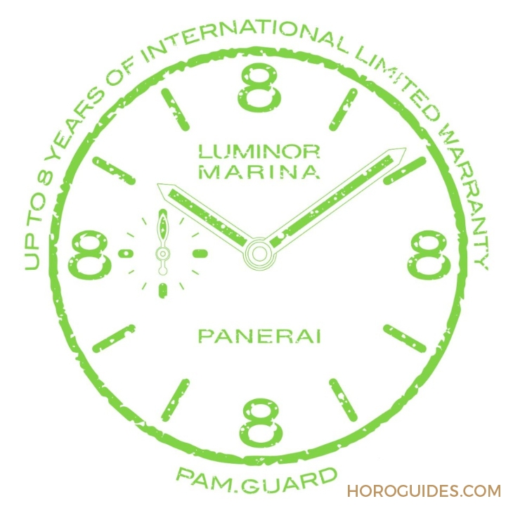 PANERAI - 沛納海推出PAM.GUARD保固計劃，保固期最長可延至8年  