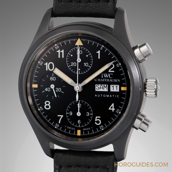 IWC - 致敬傳奇黑陶瓷先驅 | IWC 飛行員計時腕錶「致敬3705」特別版