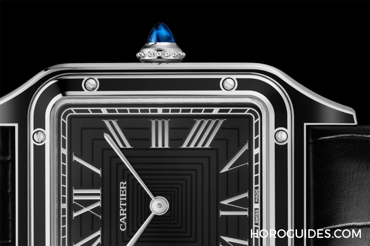 CARTIER - SANTOS DE CARITER - WSSA0046 - 典雅復古韻味! 卡地亞推出三款獨特的 Santos-Dumont 腕錶