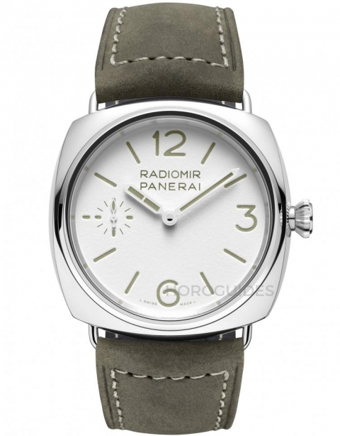 PANERAI - RADIOMIR - PAM01384 - 男女都愛！PANERAI沛納海白面話題錶款推薦