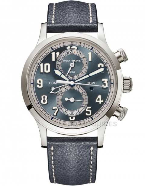 PATEK PHILIPPE - NAUTILUS - 5980/60G-001 - 年輕活力風的錶王!盤點PATEK PHILIPPE百達翡麗藍灰色調腕錶