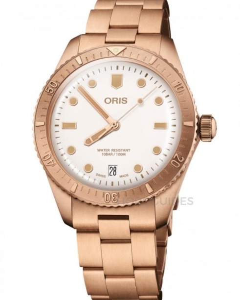 ORIS - DIVERS - 01 733 7771 3151-07 8 19 15 - 冬日純白美學再現!ORIS全新Divers Sixty-Five Cotton Candy 「White Star」白面版登場