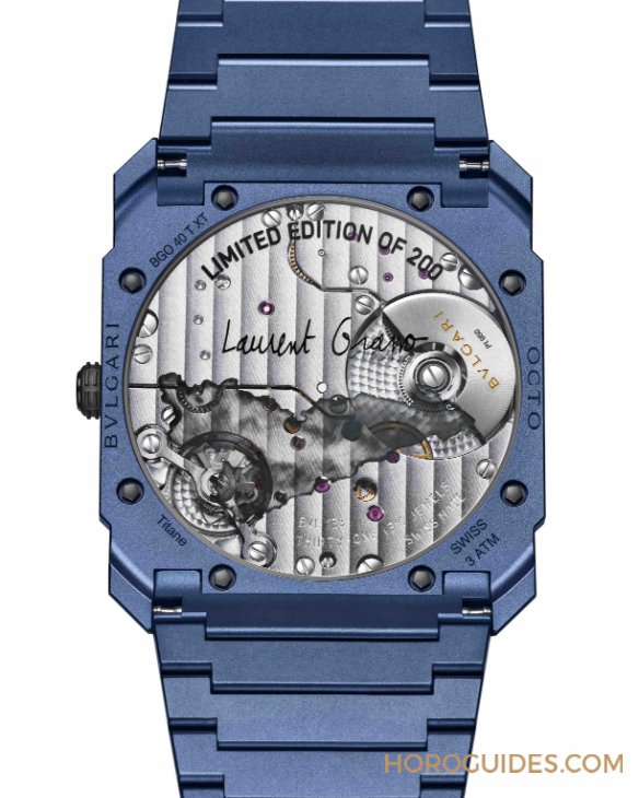 BVLGARI - OCTO - 104005 - Bvlgari攜手藝術家Laurent Grasso,推出全新Octo Finissimo限量版腕錶