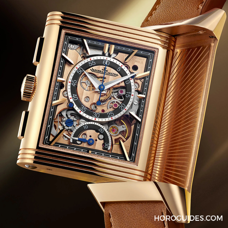 JAEGER-LECOULTRE - REVERSO - Q389256J - 經典再進化：積家Reverso Tribute Chronograph玫瑰金限量版閃耀登場