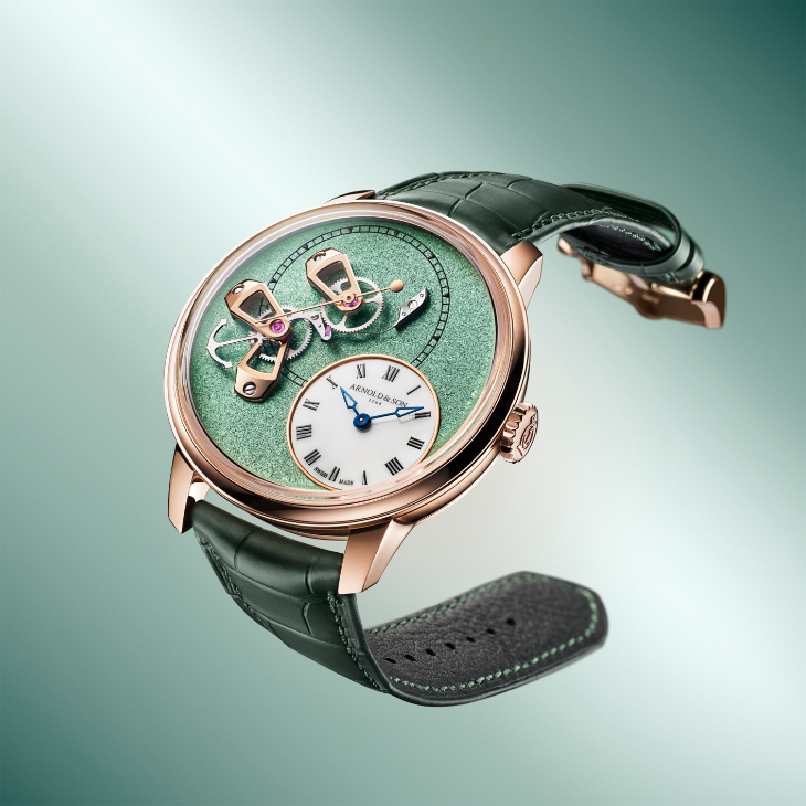 ARNOLD & Son - Arnold & Son DSTB 42 全新演繹:薄荷綠與雅詩閣藍限量登場